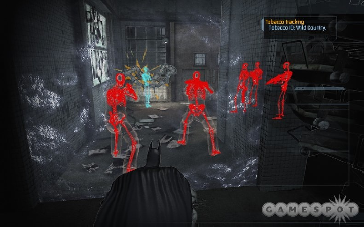 Screenshot of detective vision